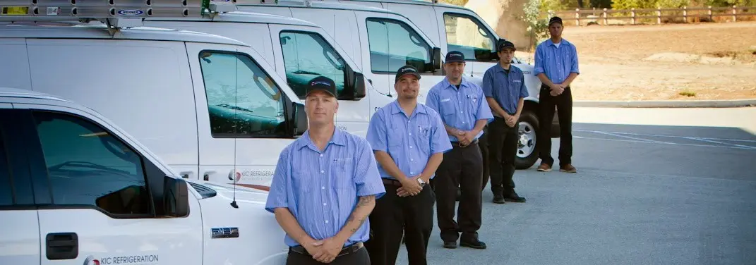 KIC Refrigeration crew ready for Mini Split Repair jobs across Cypress Gardens